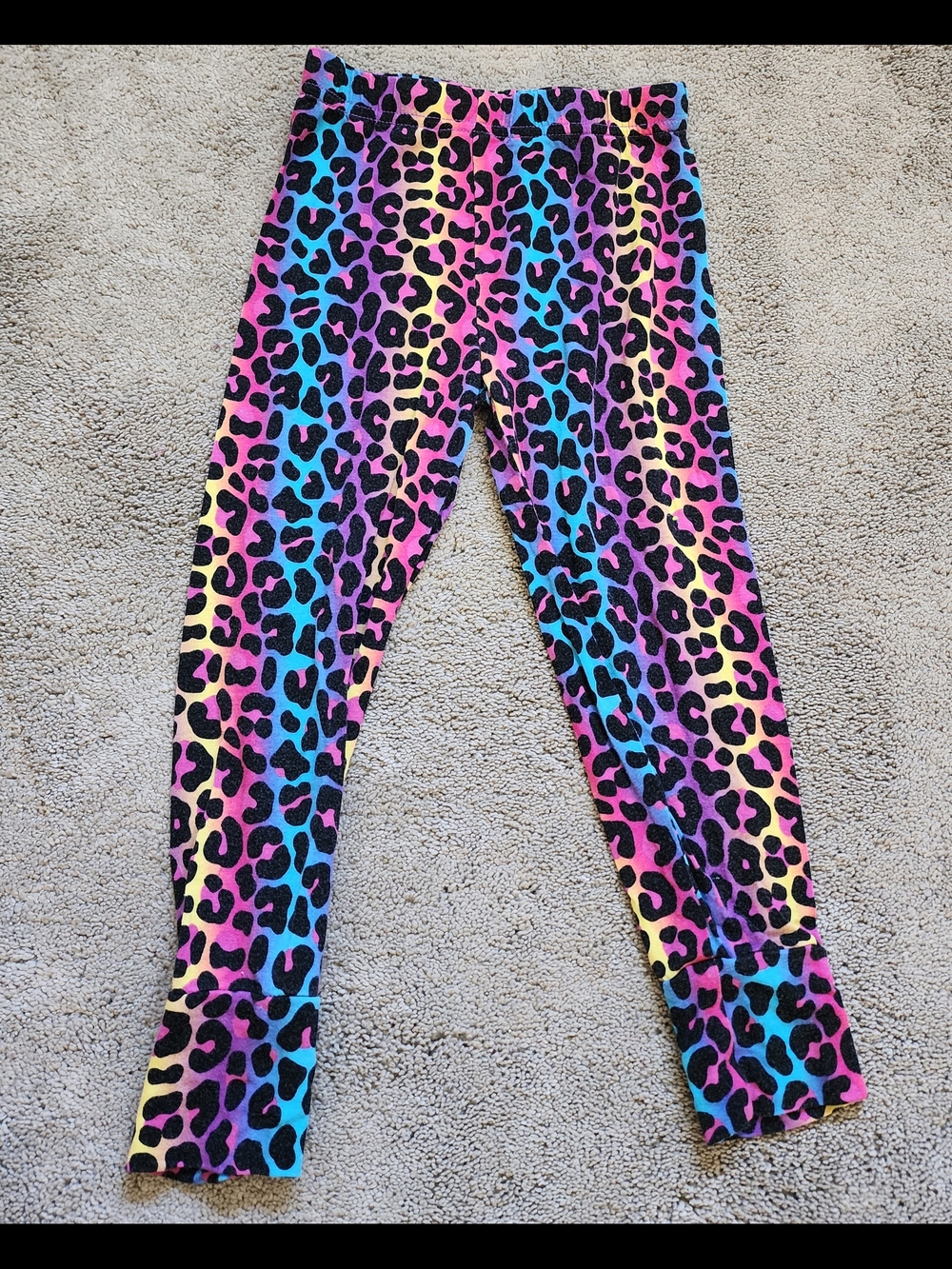 Bums & Roses Rainbow Leopard Pajama Set - Multicolor - Picture 5 of 5